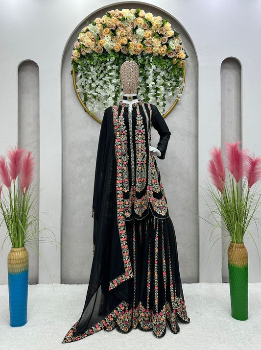 Palestinian Embroidered Thobe Thob Maxi Drees Kaftan Tatreez