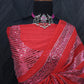 Red Designer Sabyasachi Saree ,Party Wear Saree ,Paithani Saree, Georgette Sequence Saree