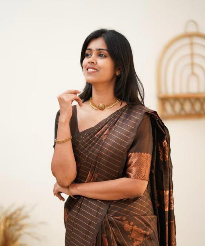 Women's Kanjivaram Soft Silk Saree