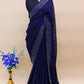 New Super Trending Swarovski diamond Saree