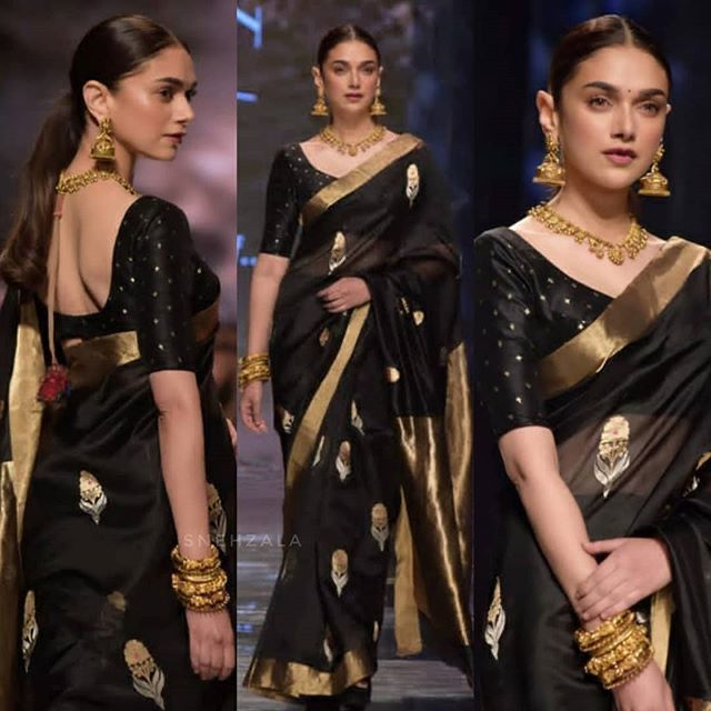 Lotus Make-Up India Fashion Week: We can’t take our eyes off Aditi Rao Hydari in this gorgeous handloom sari