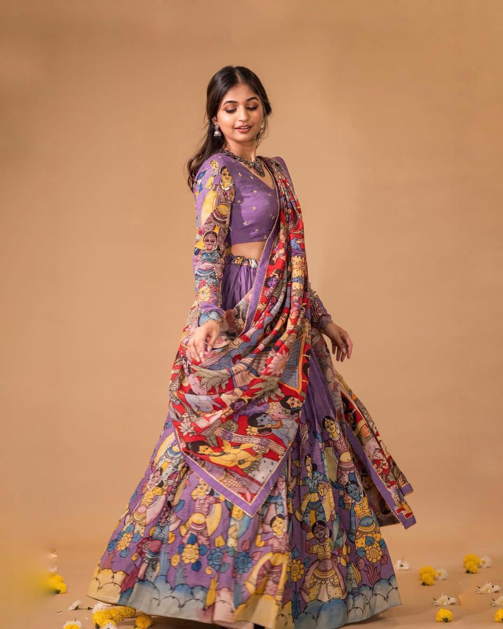 Pin by Lakshmi D on Half saree | Half saree designs, Fashionable saree  blouse designs, Lehnga designs
