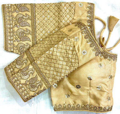 Party Wear Jari With Sequnce Ready to Wear  Blouse