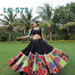 Black Color Full Flair Lehenga Blouse Fancy Stylish Ghagra Choli Traditional Bridal Bollywood Western Wedding Party Amazing Attactive