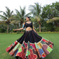 Black Color Full Flair Lehenga Blouse Fancy Stylish Ghagra Choli Traditional Bridal Bollywood Western Wedding Party Amazing Attactive