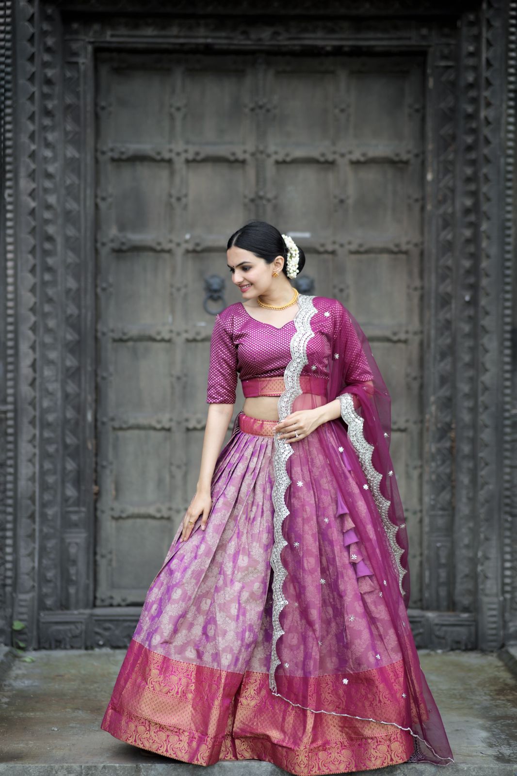 Beige Net Designer Lehenga Saree 78788 | Lehenga style saree, Lehenga saree  design, Saree dress