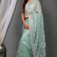 Beautiful Georgette Embroidered Sequence saree