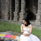 White color lehenga choli forwomen ,indian designer Paper Mirror Work