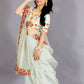 Women's Bollywood Style Organza Silk With Multicolors Embrodery Therd Sequance Butti Work