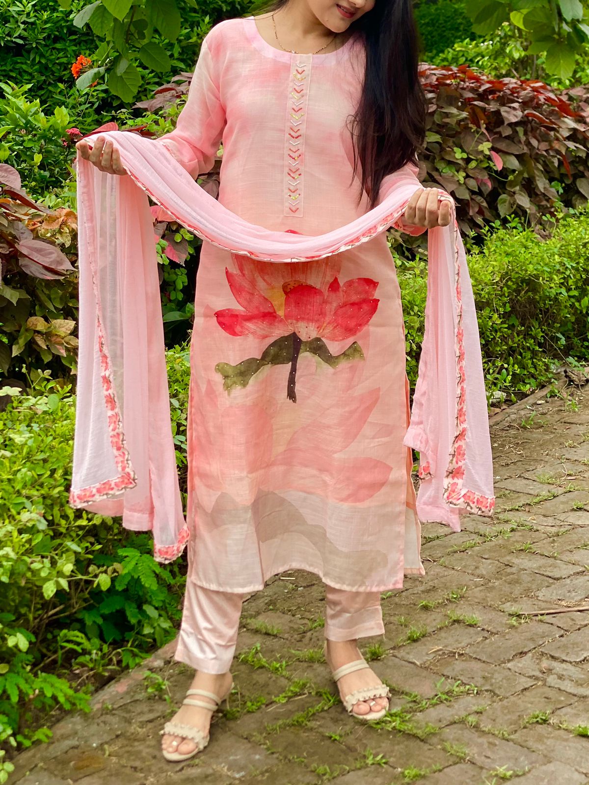 Stylish Cotton Slub Kurti Set: Effortless Elegance for Every Occasion