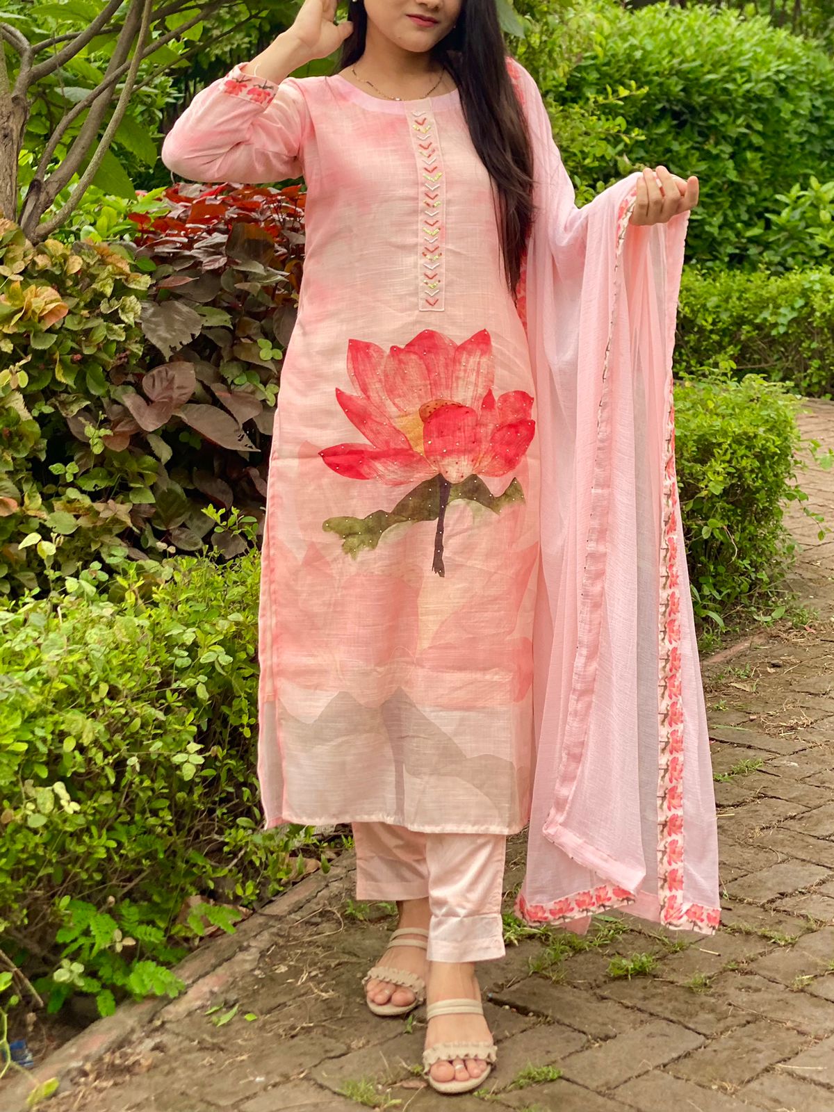 Stylish Cotton Slub Kurti Set: Effortless Elegance for Every Occasion