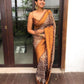 Beautiful Banarasi Lichi Silk Saree with Golden Zari Weaving, Wedding Function Reception Festive Partywear Saree Traditional Saree for Women