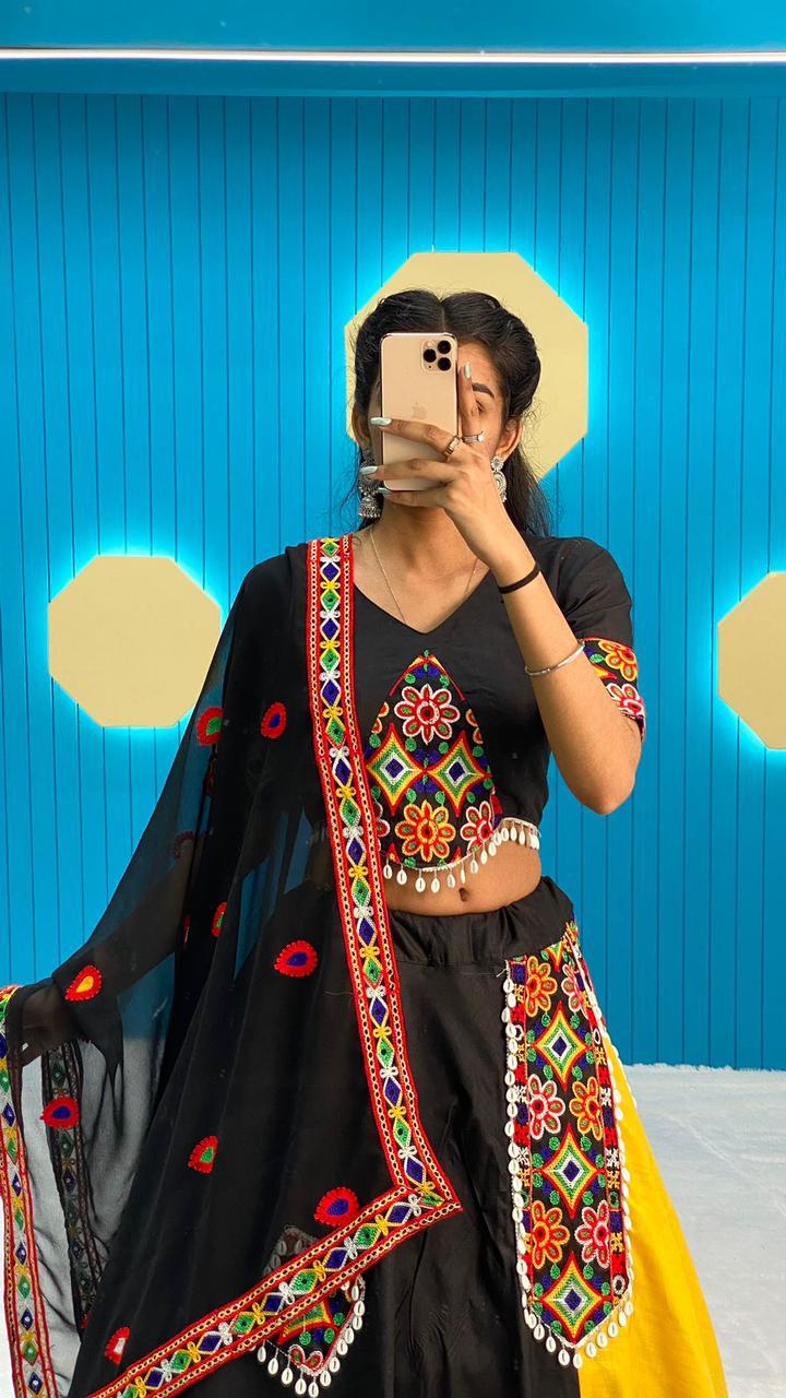 New] Gujarati Garba Dance Chaniya Choli For Girls – Navratri Dress