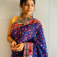 Digital Print And Designer Printed Embroidery saree