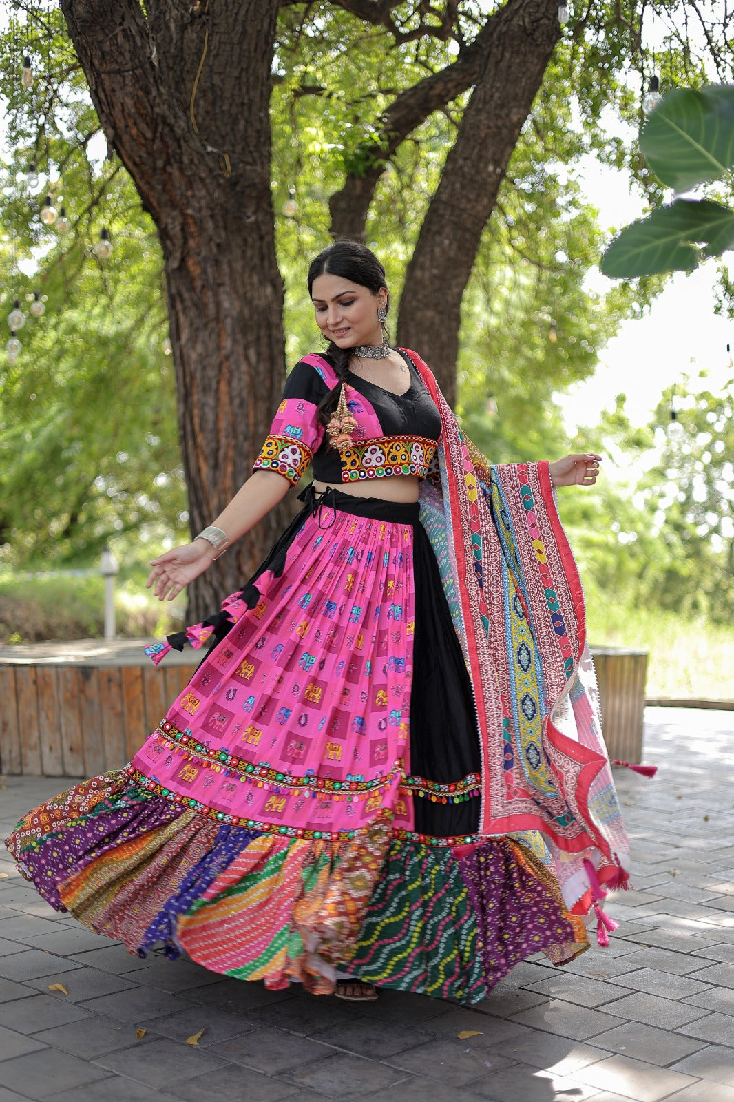 New Navaratri Wear Lehenga Choli