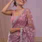 Soft Butterfly Net Saree With Designer Thread saree