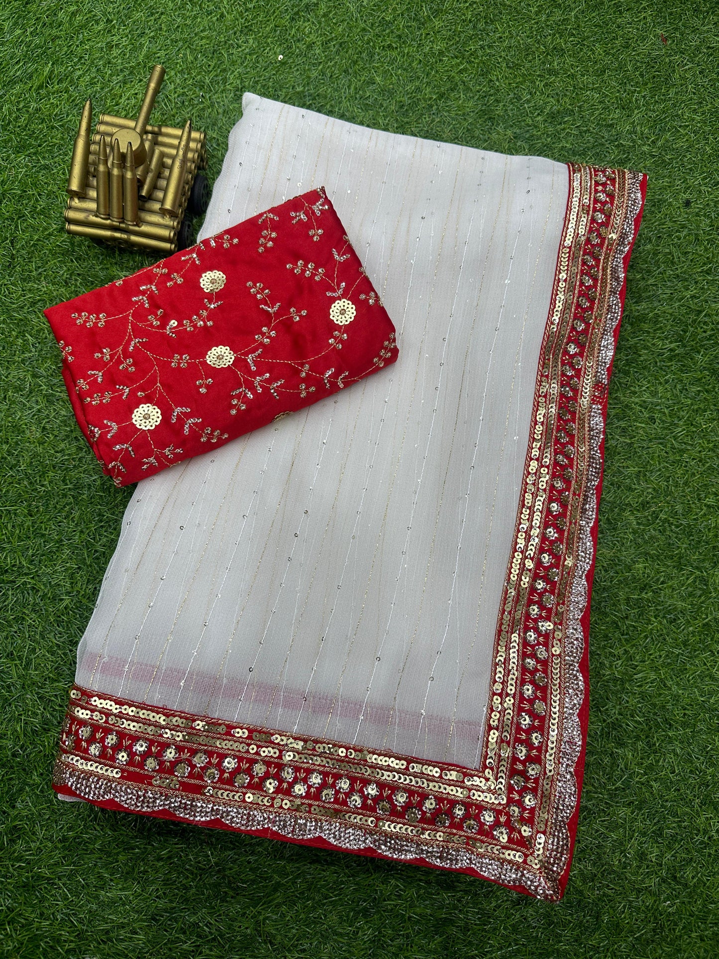 Organza saree| chikankari sarees