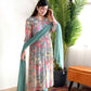 Multicolor Floral Printed Nyra Cut Salwar Suit