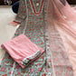 Fully Readymade Cotton Straight Kurti, Pant With Dupatta Set. Wedding Birthday Festival Party Wear Traditional Designers Salwar Kameez Dres