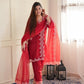 New Special Party Wear Look TopPent Salwar With Dupatta
