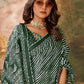 This beautifully woven Mulmul Cotton saree
