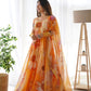 New Party WearLook Organza Taby Silk Gown