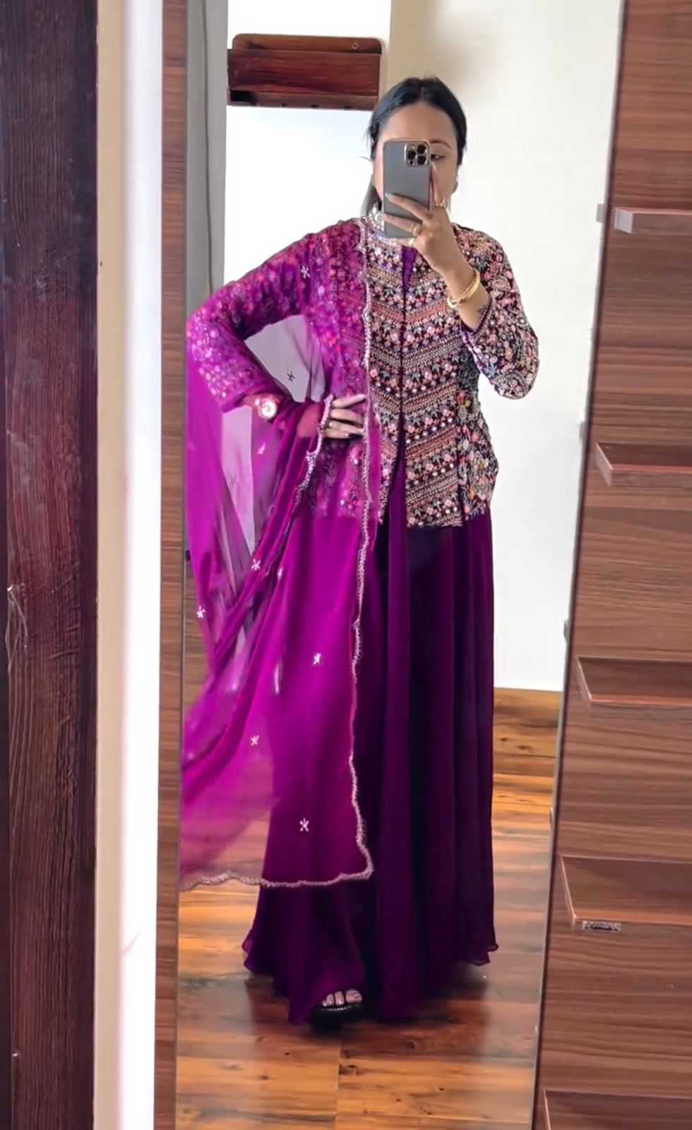 New Party Wear Look Jacket , Lehenga With Dupatta