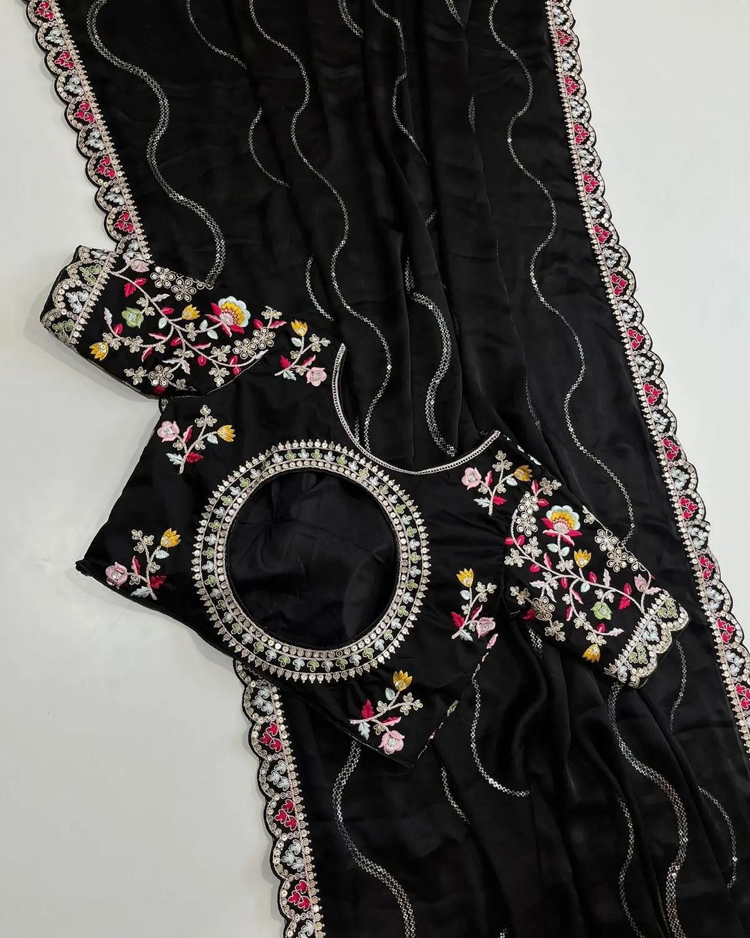 Sequance Cording Embroidery work