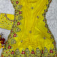 Tussar Saree With Stone Embellishment And Embroidered Borders