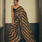 Buy Deepika Padukone’s Gold & Black Color Saree