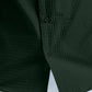 Basil Green Textured Solid Double Pocket Shirt