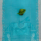 Beatitude Blue Embroidered Sequinned Saree