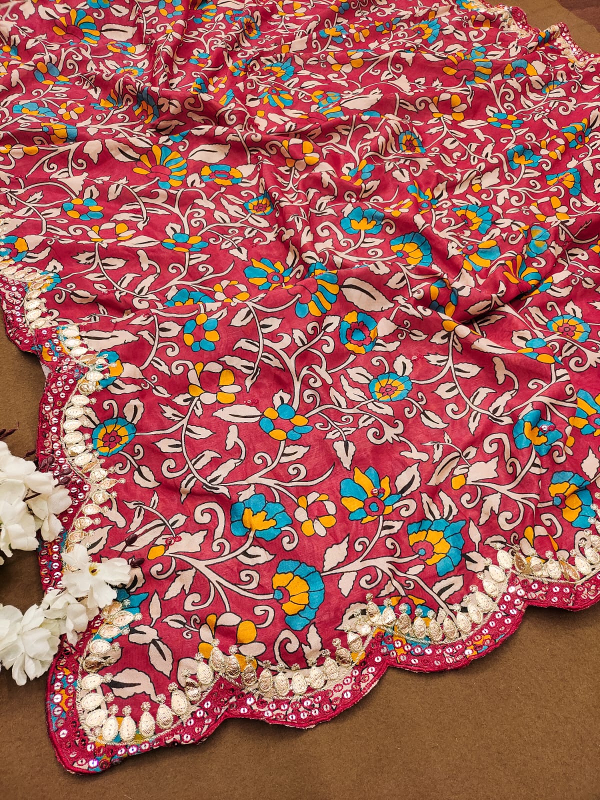 Diwali Special Multi Color Digital Print Saree
