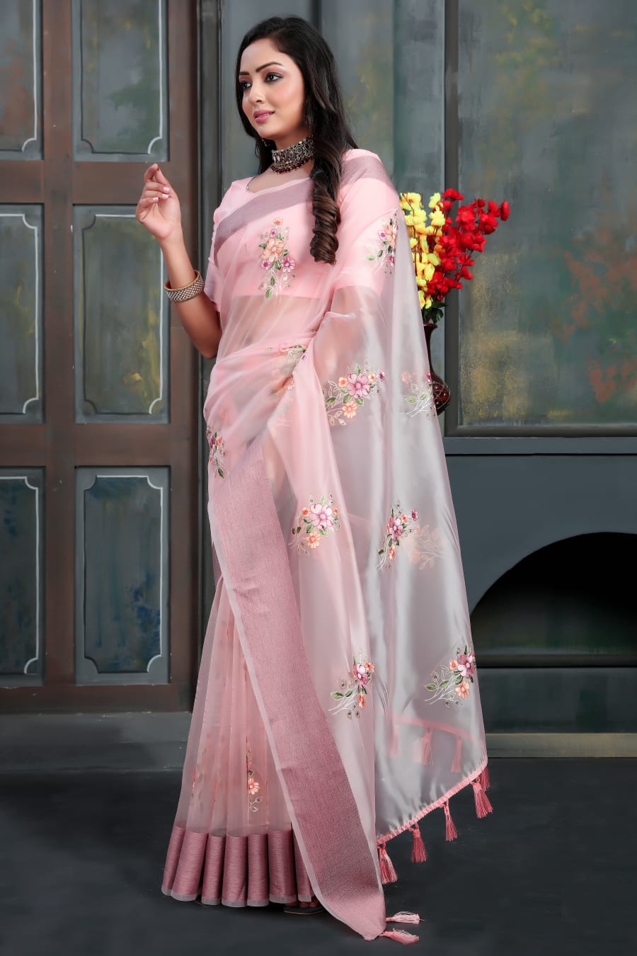 Luxurious Organza Silk Saree: Elevate Your Style with Timeless Elegance