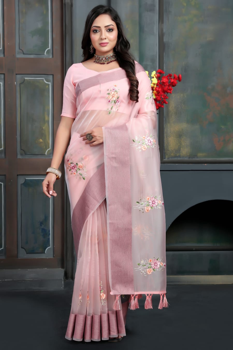 Luxurious Organza Silk Saree: Elevate Your Style with Timeless Elegance