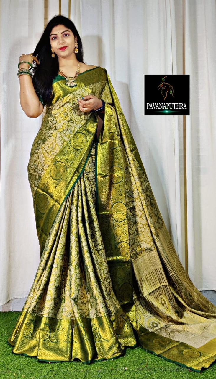 Rediscover Elegance with our Super Hit Design Kanjivaram Silk Saree