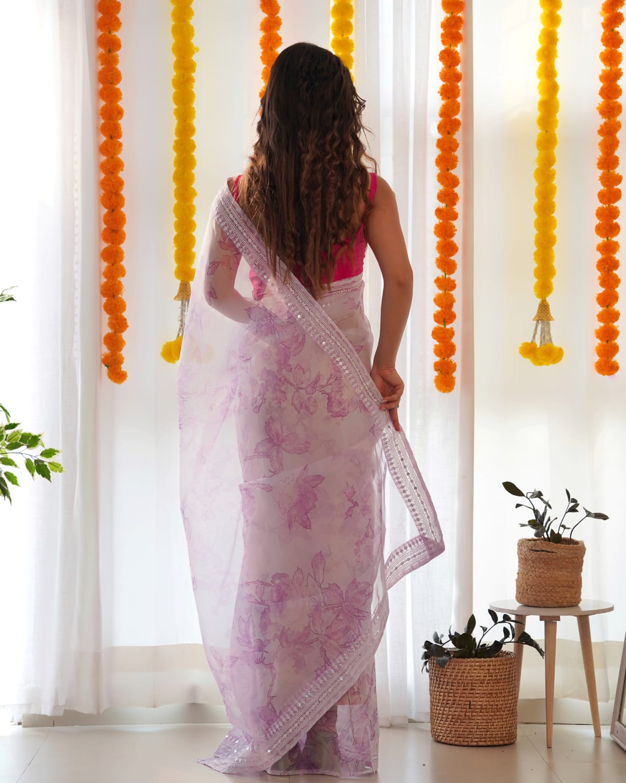 Embrace Elegance with our Soft Organza Silk Saree