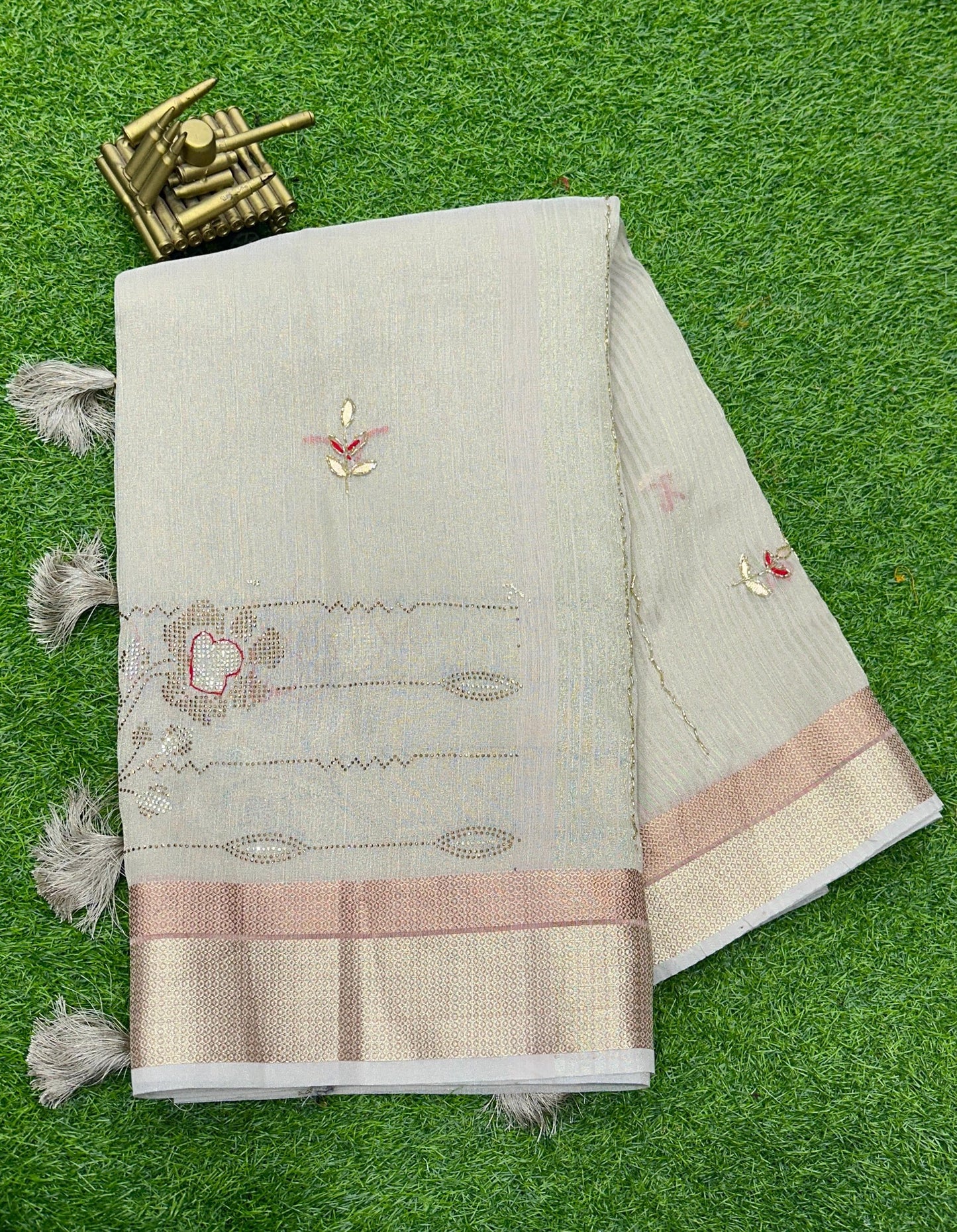 Luxurious Elegance in Every Thread: Pure Organza Saree