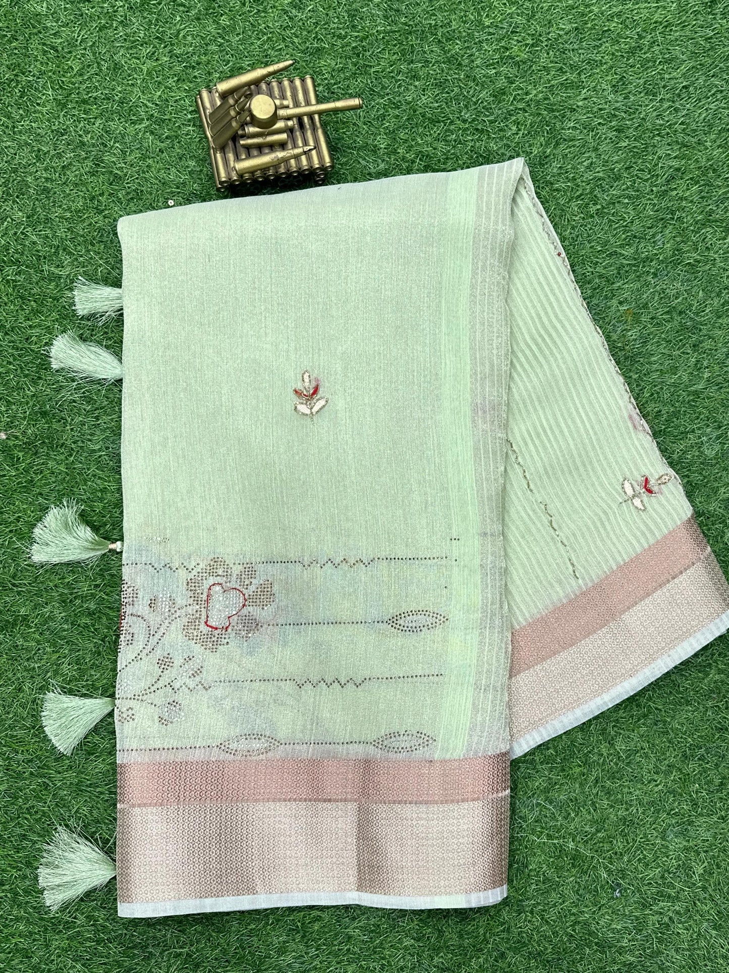 Luxurious Elegance in Every Thread: Pure Organza Saree