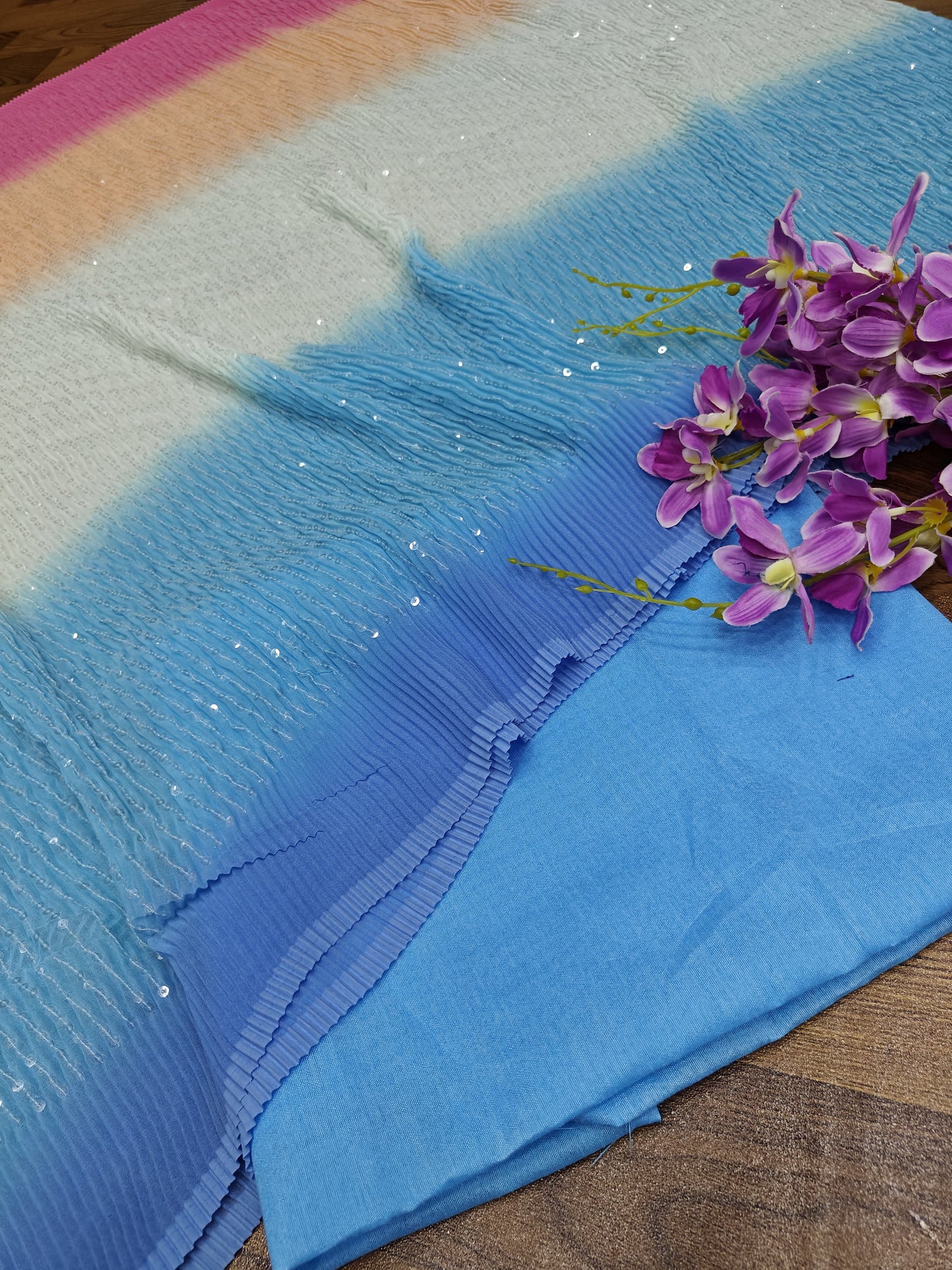 Luxurious Soft Georgette Fabric saree