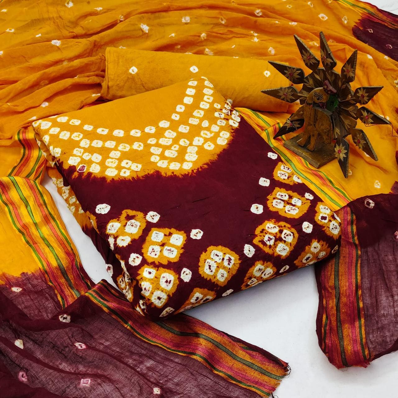 Dharti Bandhani: Premium Quality Dress Materials
