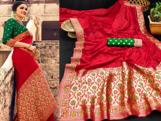 Elegance Redefined: Premium  Sana silk saree
