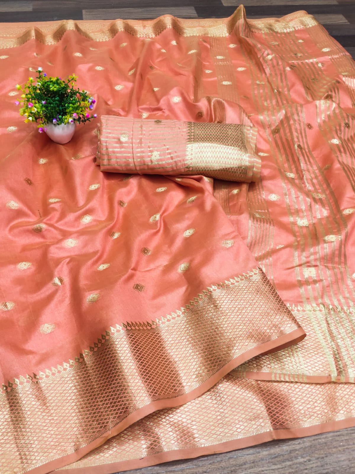 Luxurious Asam Silk Saree Fabric: Elevate Your Wardrobe