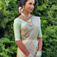 Luxurious Sophistication: Soft Lichi Silk Saree