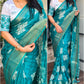 Embrace Femininity with Stunning Printed Saree & Designer Blouse