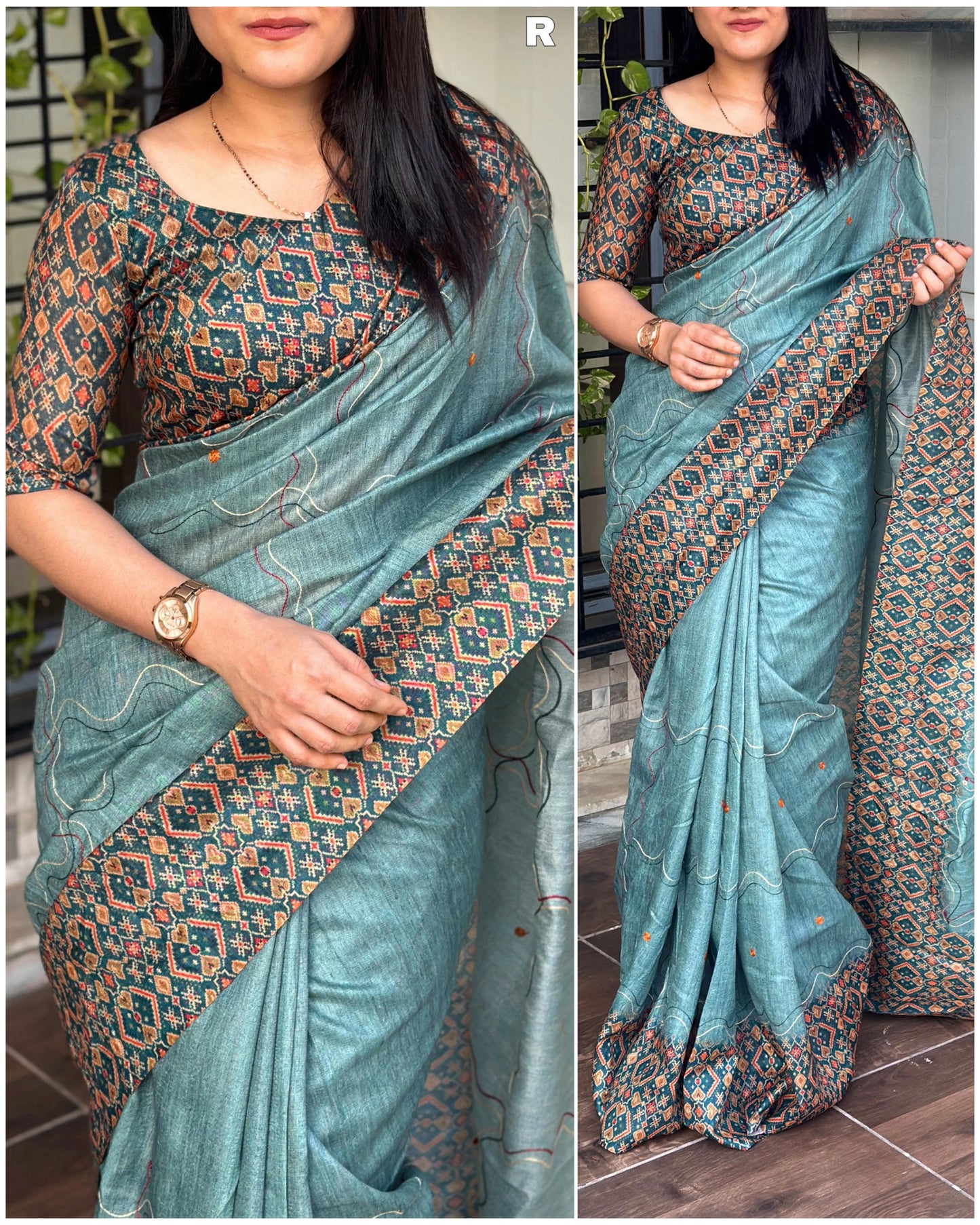 Elevate Your Style with Cotton Design  Printed Saree