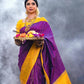 Luxurious Elegance: Banarasi Saree in Soft Lichi Silk