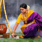 Luxurious Elegance: Banarasi Saree in Soft Lichi Silk