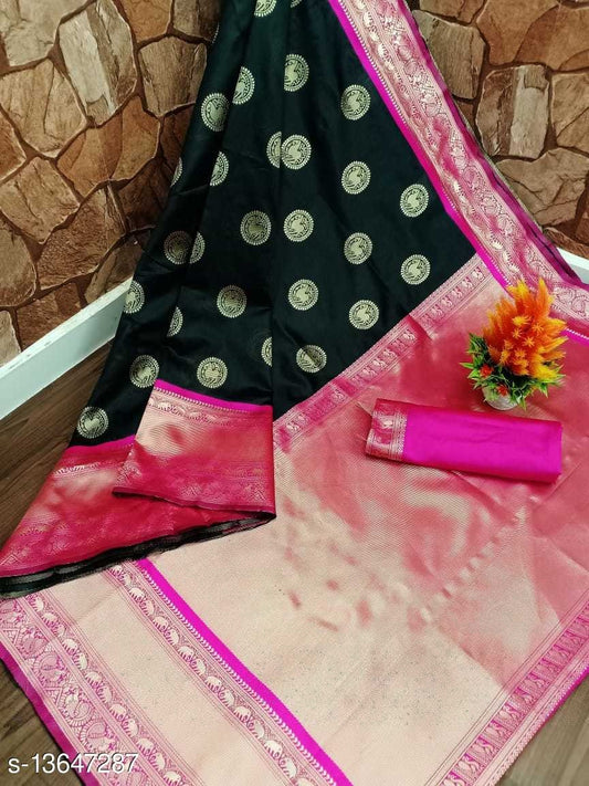 Experience Elegance with our Luxurious Banarasi Silk Saree