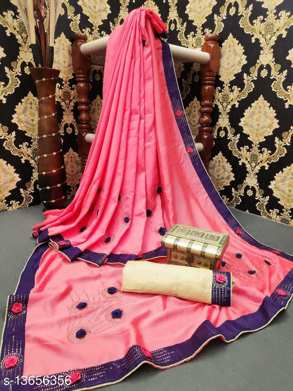 Discover Exquisite Elegance with Vichitra Silk Saree